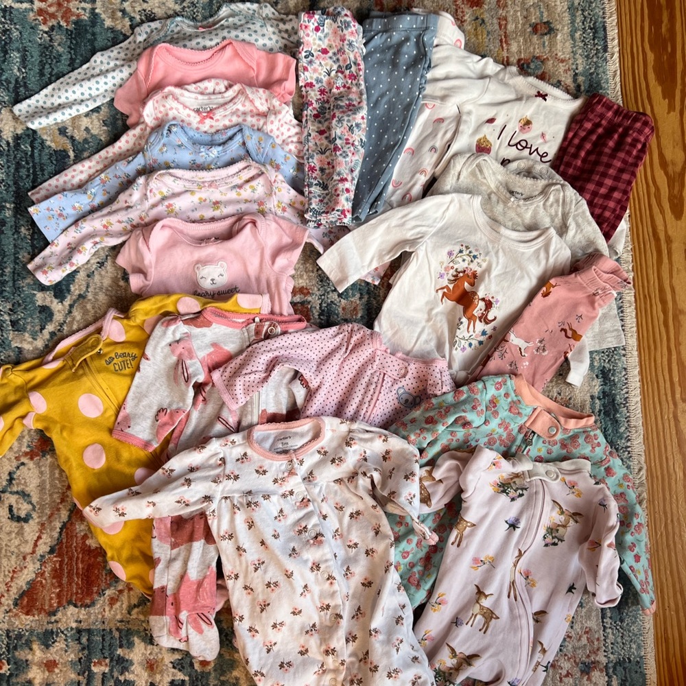 3 month lot of girls clothes